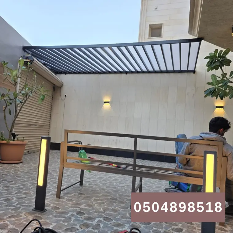 مظلات الخبر 0504898518 تركيب سواتر الخبر 4 مظلات حدائق الخبر